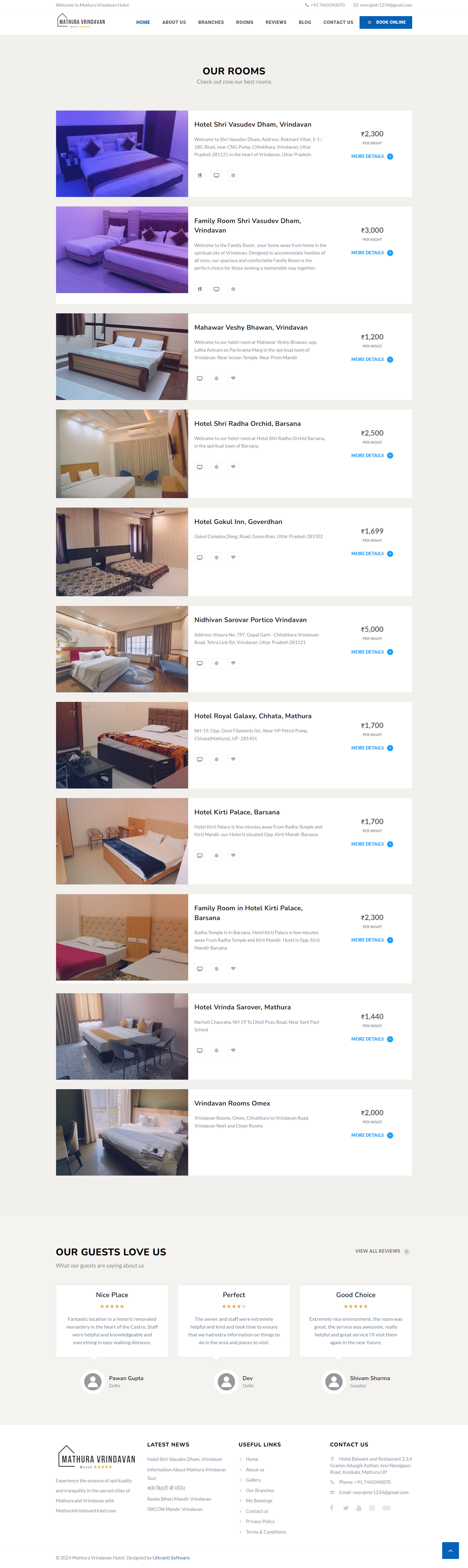 Mathura Vrindavan Hotel